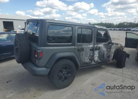 2021 Jeep Wrangler Unlimited Sport from USA, damaged, VIN 1C4HJXDG0MW561690